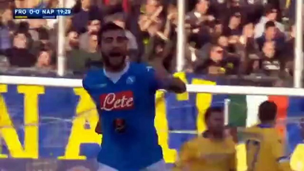 Raul Albiol Goal 0:1 / Frosinone Calcio vs Napoli 10.01.2016 HD