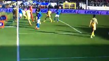Frosinone Calcio vs SSC Napoli - Goal Raúl Albiol 0-1 - Serie A - 100116