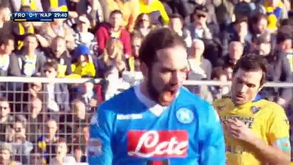 Gonzalo Higuaín Goal Frosinone 0-2 Napoli - 10-01-2016