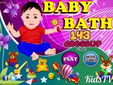 мультик cartoons Baby Walker Bathing Baby Bath Fun Kids Games