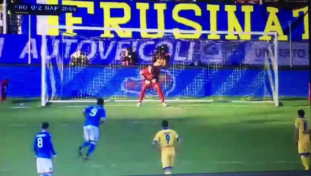 Frosinone vs SSC Napoli - Goal Penalty Gonzalo Higuaín 0-2 - Serie A - 10_01_16