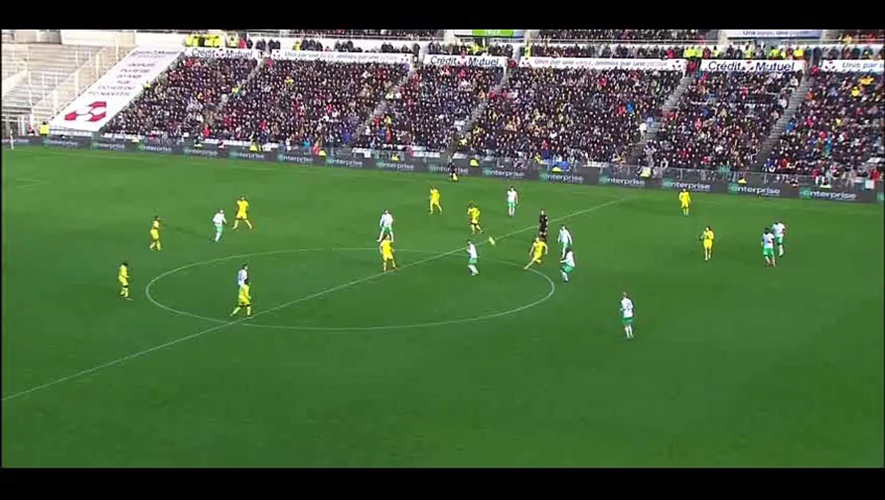 Kolbeinn Sigþórsson Goal - Nantes 2-1 St Etienne - 10-01-2016