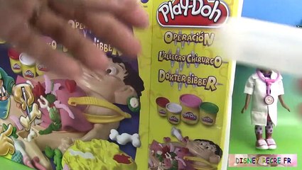 Pâte à modeler Play Doh Docteur Maboul Operation Game Doctor Playset Docteur la Peluche