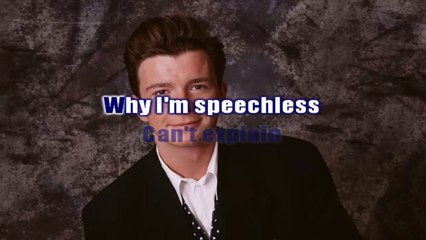 Rick Astley - Don't ask - karaoke letra
