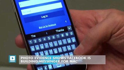 Photo Evidence Shows Facebook Is Building Messenger For Mac