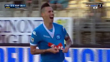 Marek Hamšík Goal Frosinone 0-3 Napoli Serie A