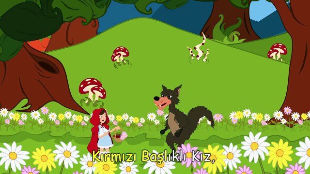 Kırmızı Başlıklı Kız | Çizgi Film | Masal | Adisebaba
