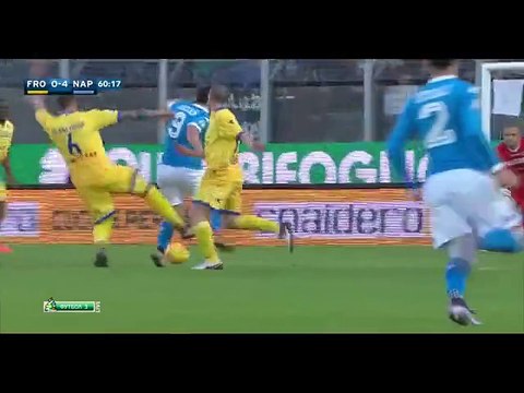 0-4 Gonzalo Higuaín Goal Italy Serie A - 10.01.2016, Frosinone Calcio 0-4 SSC Napoli
