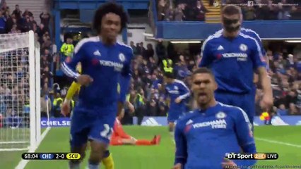 Ruben Loftus-Cheek 2:0 | Chelsea v. Scunthorpe 10.01.2016 HD