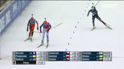 Скачать видео: Biathlon - CdM(F) - Ruhpolding : Dahlmeier l'emporte, Dorin 2e