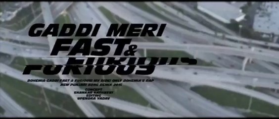 BOHEMIA l GADDI FAST & FURIOUS REMIX l NEW SONG 2016