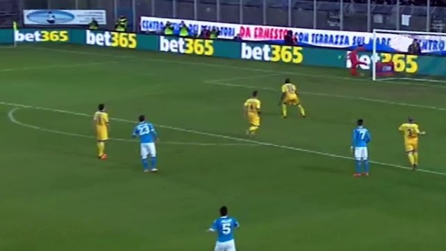 Manolo Gabbiadini Amazing Goal - Frosinone vs Napoli 0-5 (Serie A 10/01/2016)