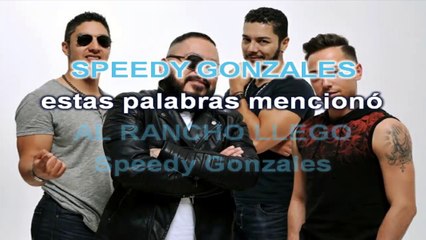 Kumbia All Stars - Speedy Gonzáles - karaoke letra
