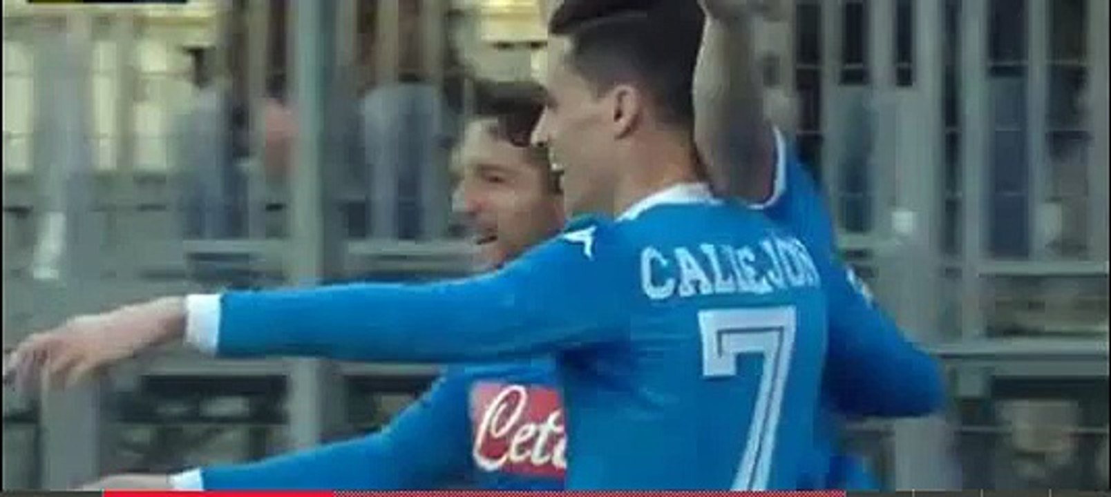 Goooal Napoli (Gabbiadini) -  Frosinone vs Napoli 0-5