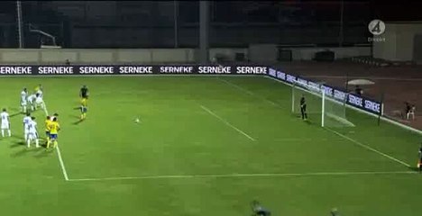 Salomonsson E. Goal - Sweden 1 - 0 Finland -  Friendly International - 10-01-2016