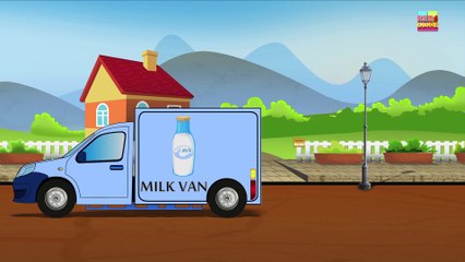 KZKCARTOON TV-Milk Van-Car Wash
