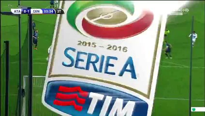 Blerim Džemaili Goal - Atalanta 0-1 Genoa - 10-01-2016