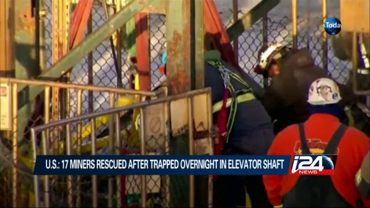 01/08: U.S.: 17 miners rescued after trapped overnight in elevator shaft