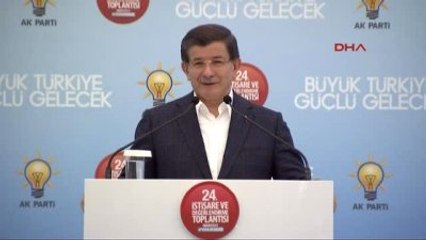 Afyonkarahisar- Başbakan Davutoğlu AK Parti Kampının Kapanış Konuşmasını Yaptı-2