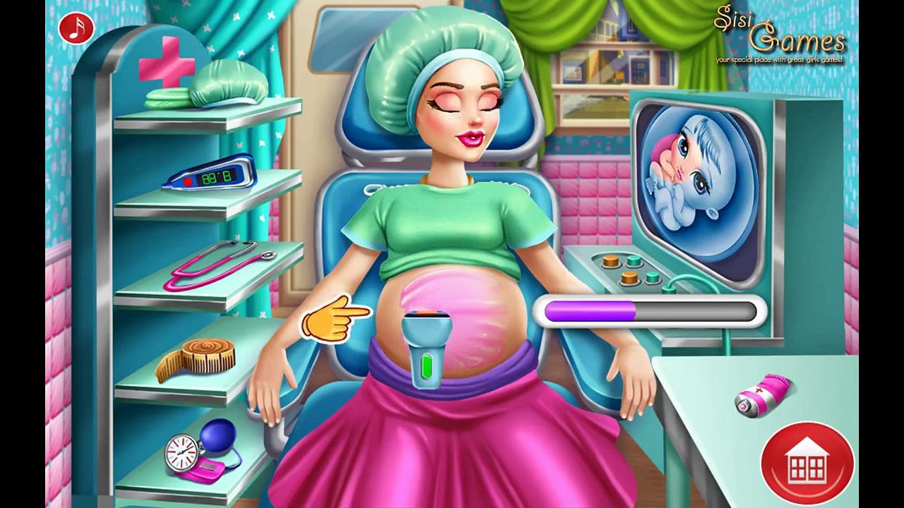Rapunzel Mommy Pregnant Check Up - Disney Princess Rapunzel Cartoon Game