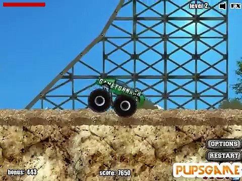 Monster Truck Demolisher. Монстр Трак Разрушитель - Гонки на Монстр Траках - Игры для мальчиков