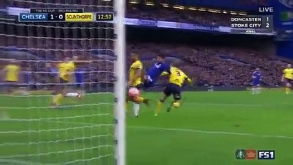 Chelsea 2 - 0 Scunthorpe United Highlights FA Cup 10-01-2016