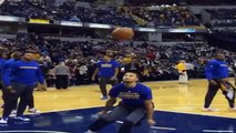 Steph Curry 360 Slow-Mo Alley Oop Dunk