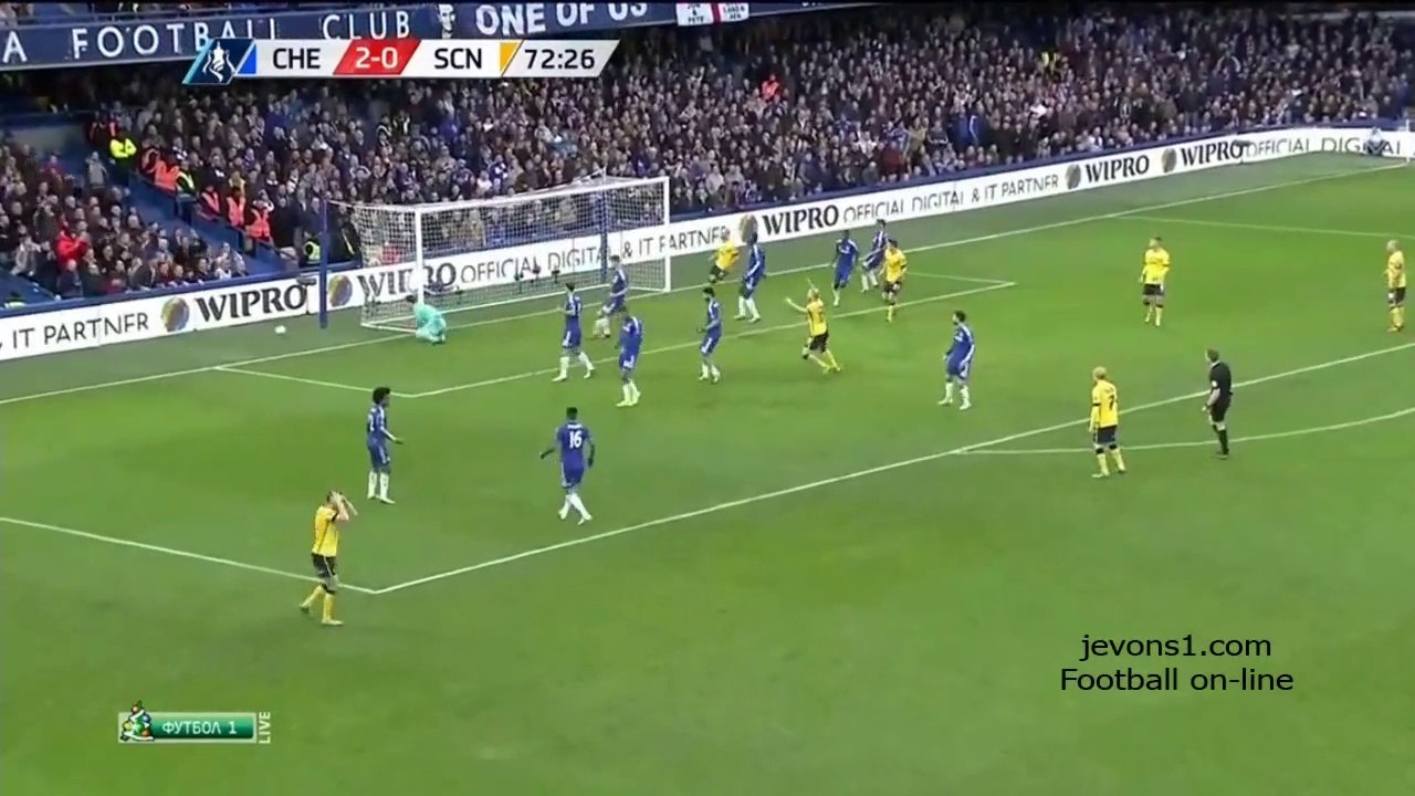 Chelsea 2 - 0 Scunthorpe United All Goals and Full Highlights 10/01/2016 - FA Cup