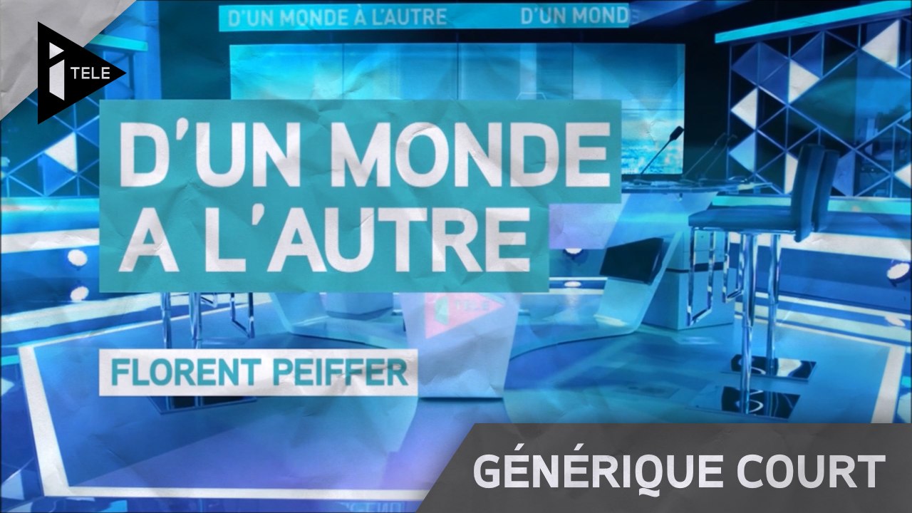 iTELE HD - Générique court D'un monde à l'autre (2015)