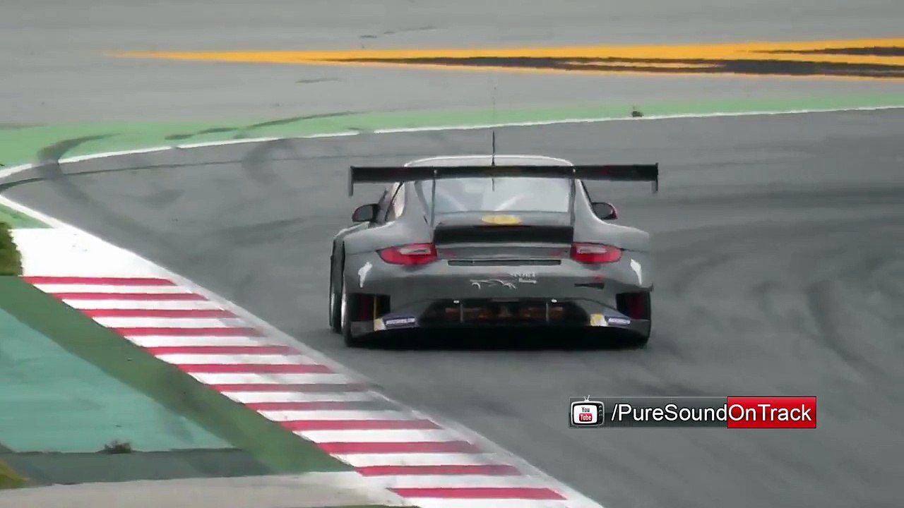 Porsche 911 GT3-R Race car - BRUTAL PORSCHE SOUND%21