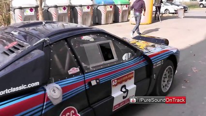Rally Costa Brava 2015 - FIA Historic Rally - Lancia 037 Sound & Rally Action