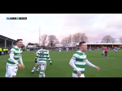 0-2 Carlton Cole Goal Scotland FA Cup Round 4 - 10.01.2016, Stranraer FC 0-2 Celtic FC