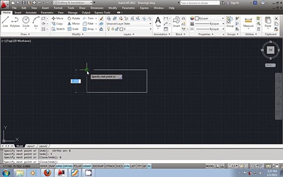 AutoCAD 2012 Urdu Tutorial part 4- Drawing Accuracy by MNRAQ