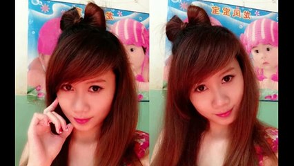 easy back to school hairstyles - braided bun hairstyle simple pretty cute for school play prominent office party