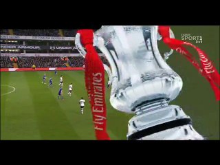 1-0 hristian Eriksen Goal England  FA Cup  Round 3 - 10.01.2016, Tottenham 1-0 Leicester City