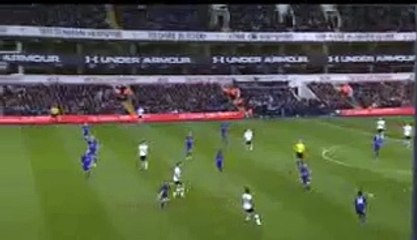 TOTTENHAM  LEICESTER CITY 1-0 GOAL Eriksen (HD)10-01-16