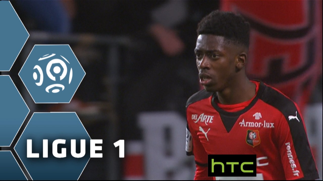 But Ousmane DEMBELE (35ème) / Stade Rennais FC - FC Lorient - (2-2) - (SRFC-FCL) / 2015-16
