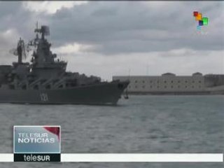 Buque de guerra regresa a aguas rusas después de luchar contra Daesh