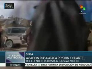 Siria: tropas rusas neutralizan edificio ocupado por Al-Nusra