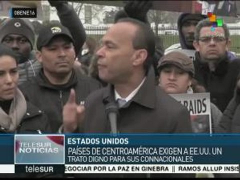 Parlamento Centroamericano exige a Obama frenar deportaciones masivas