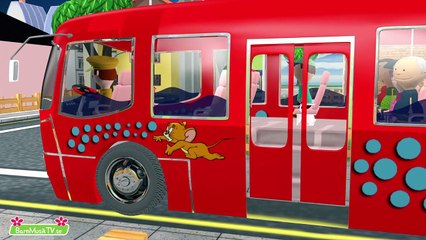 Hjulen På Bussen BarnMusikTV.se The Wheels on the Bus in Swedish