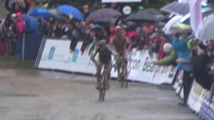 Championnat de France de cyclo-cross 2016 : L'arrivée des Elites