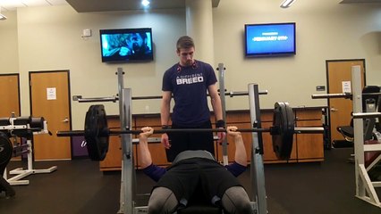 Bench Press 225 lbs 1x6, 235 lbs 4x6, Close Grip 2x8, 1x7 - Volume PR