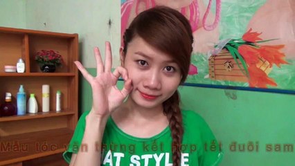 hair braided, bun, beautiful styling simple, cute for school, office outing picnic party offices