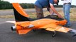 VIPERJET MKII BIG SCALE RC JET MODEL LOW PASS FLIGHT WITH SMOKER / Meeting Gatow 2016 *108