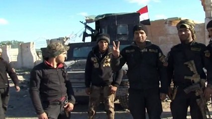 Iraqi forces drive IS from stadium area of Ramadi