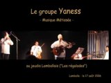 Le groupe Yaness, musique métissée du maghreb