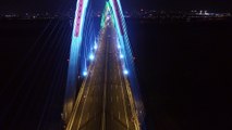 [Element Cams] - [Skyview VietNam] - Part 3:  Nhật Tân bridge night view in sky