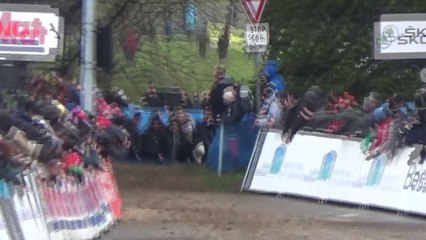 Championnat de France de cyclo-cross 2016 : L'arrivée des Juniors Hommes