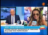 Lourdes habla del éxito de  Marcianos en la Casa en el Show de la Mañana - 07 de Enero